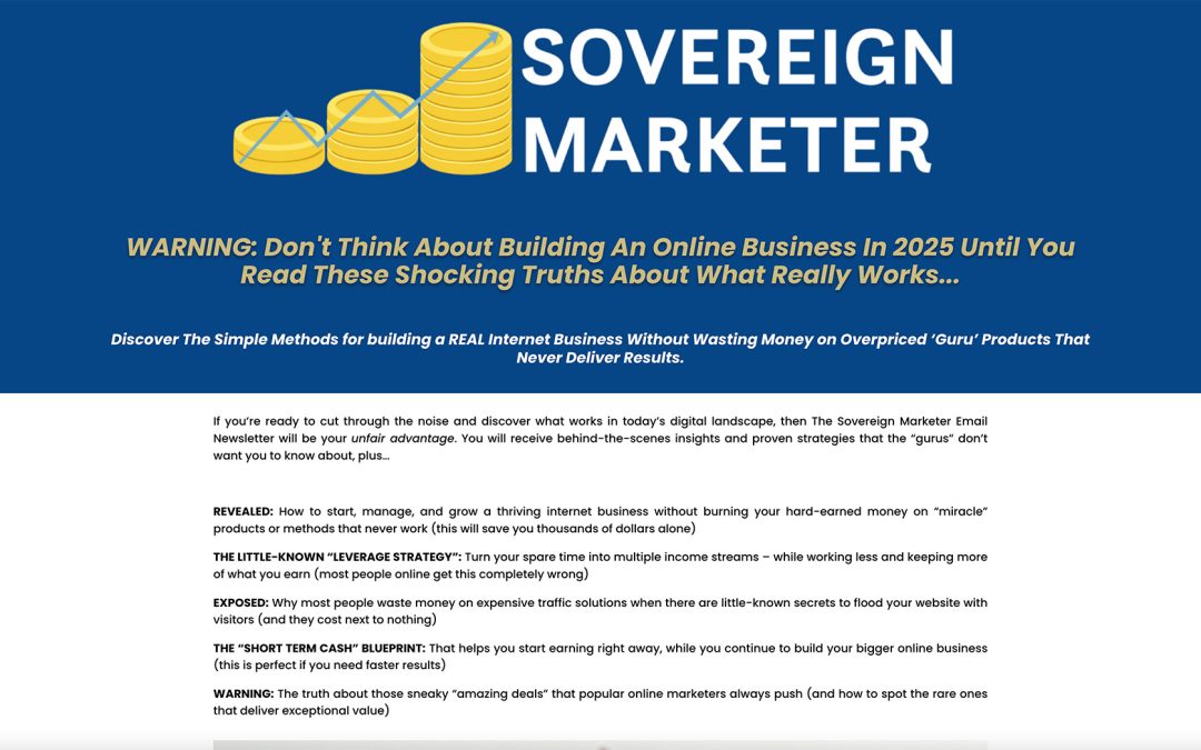 The Sovereign Marketer