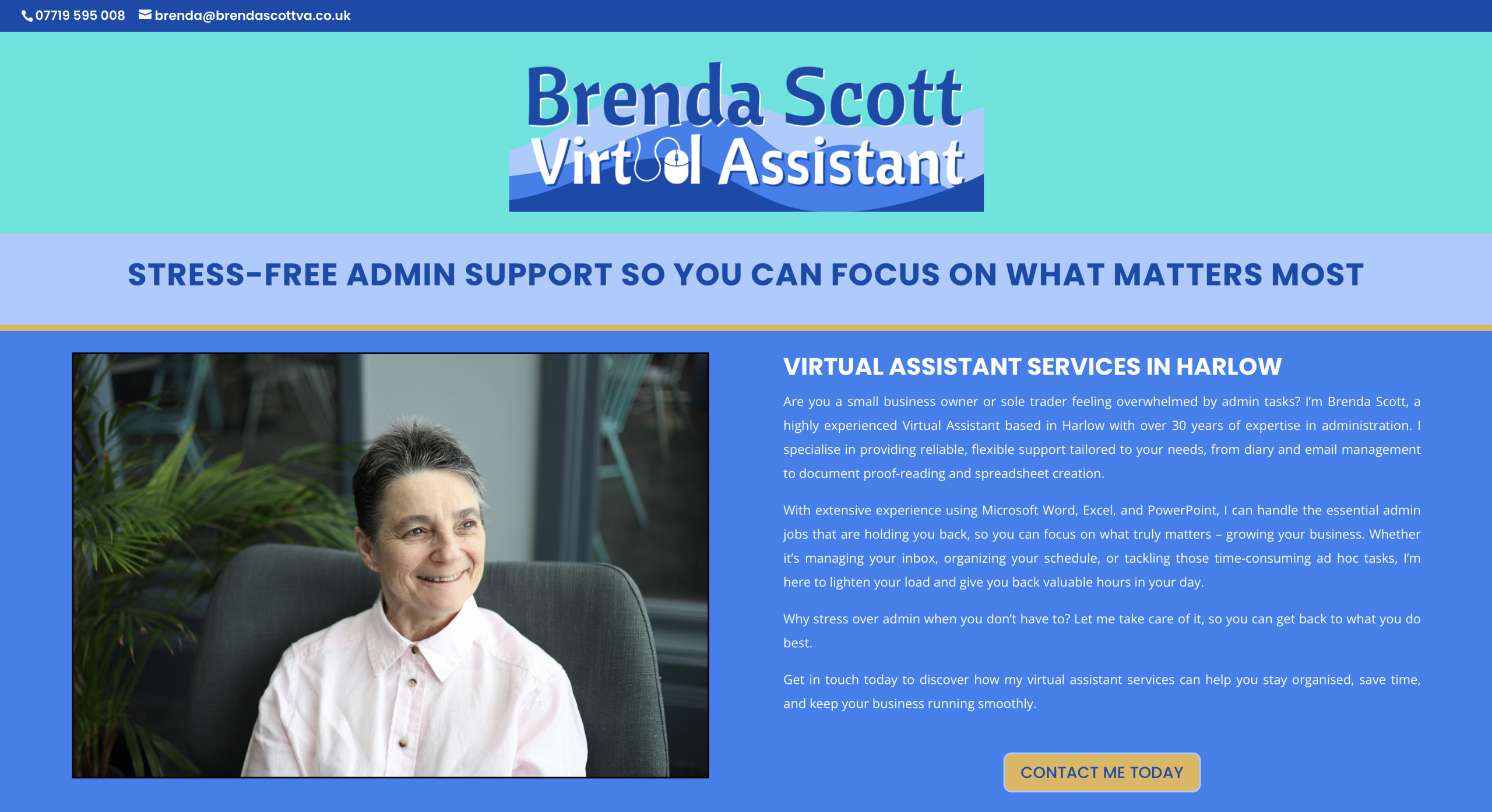 Brenda Scott Virtual Assistant Harlow