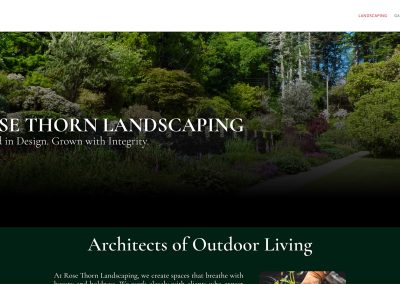 Rose Thorn Landscaping